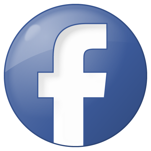 social facebook button blue icon